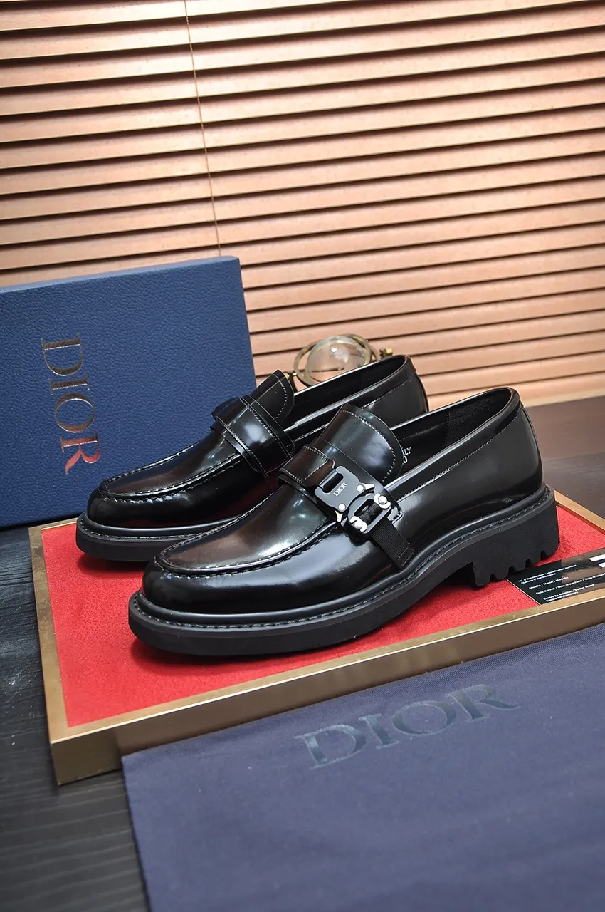 Men's shoes 💰680💶[Dior] (water-dyed cowhide lining) Dior original 1:1 high-quality factory, imported original materials, imported raw cowhide, water-dyed cowhide lining, original TPU outsole, code number: 39-44 (38.45 custom-made)
